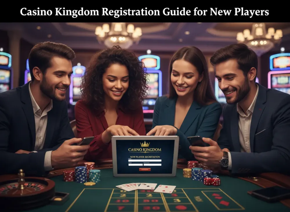 Casino kingdom registration guide for new players