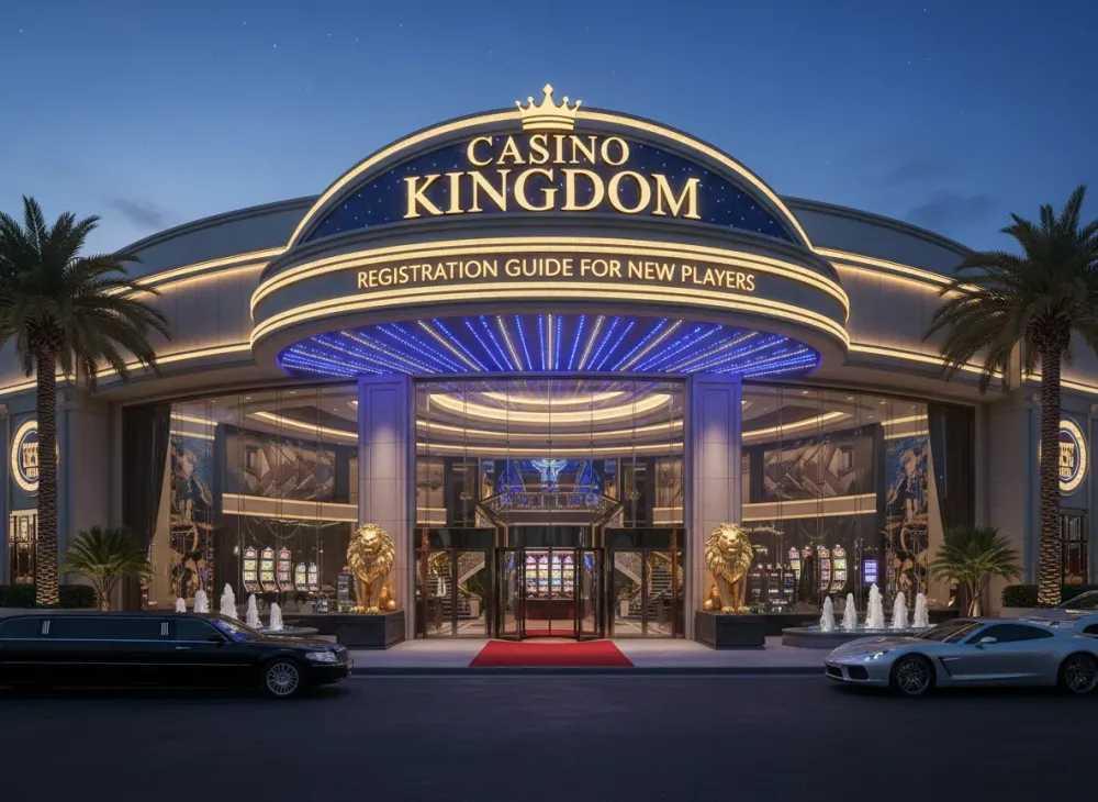 Casino kingdom registration guide for new players